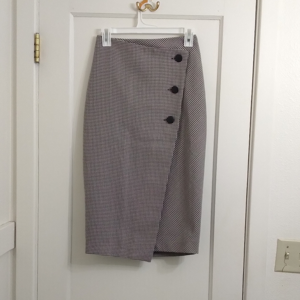 DOROTHY PERKINS Plaid Skirt Size 2